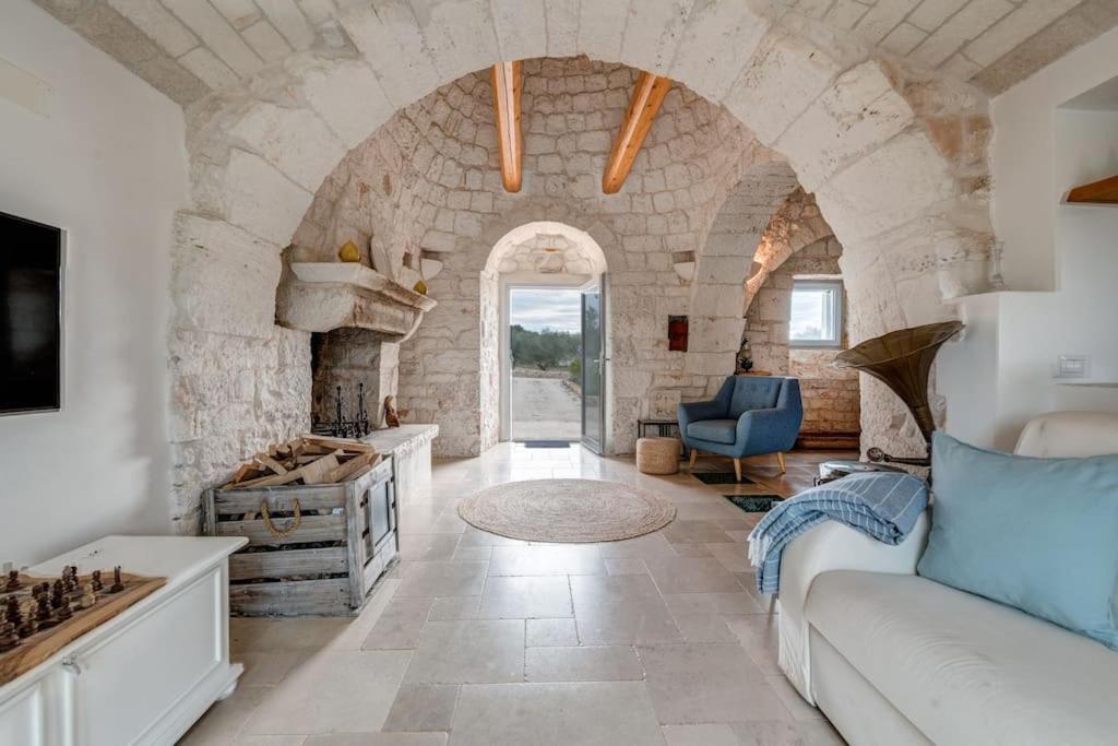 A seating area at Trulli Gianpaolo - Luxury Villa
