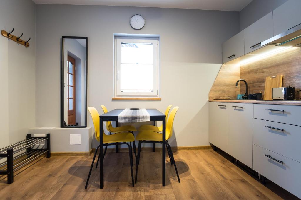 Kuchyňa alebo kuchynka v ubytovaní Apartament Henrykówka Apartzakop