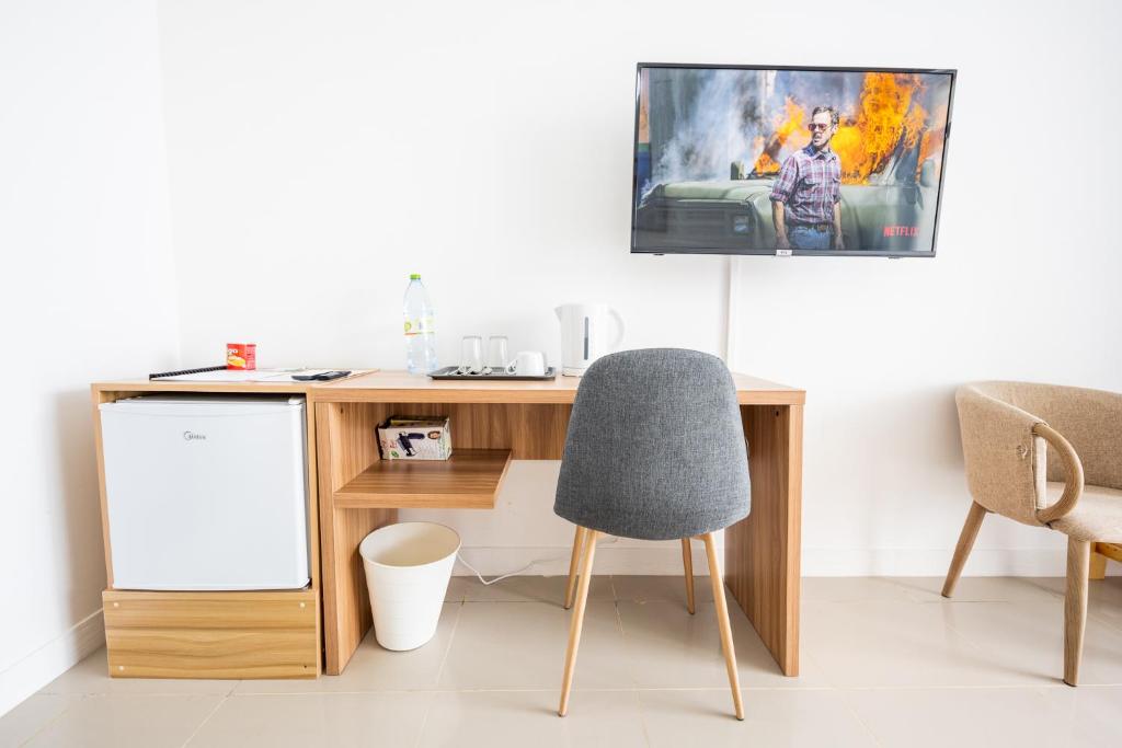 TV a/nebo společenská místnost v ubytování True South