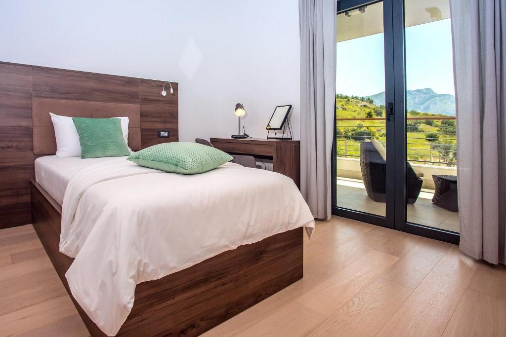 Posteľ alebo postele v izbe v ubytovaní Seaview holiday home Lemona