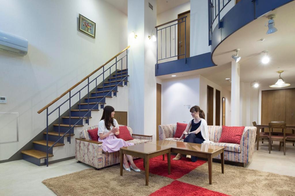 Posezení v ubytování Izumigo AMBIENT Azumino Hotel