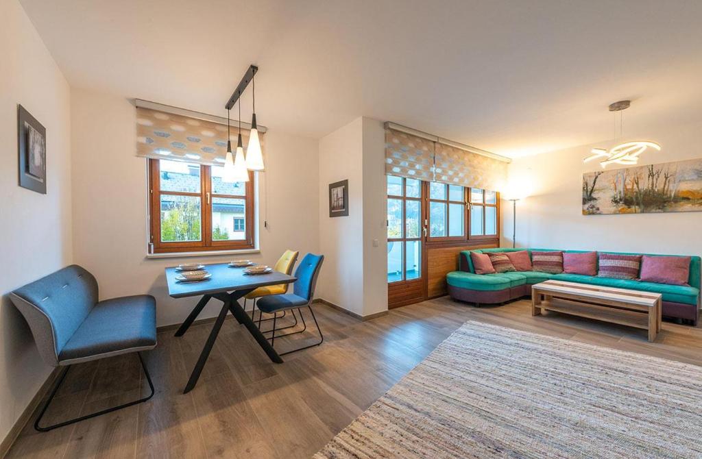 Posezení v ubytování Ferienwohnung Kogelblick