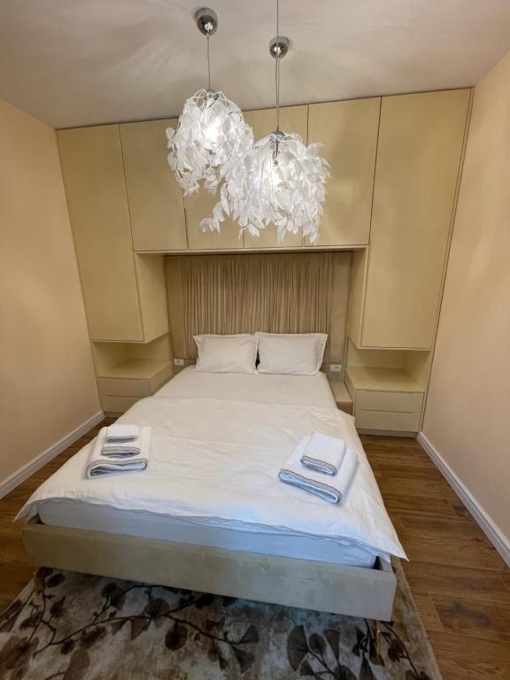 Marini Tiny Home 객실 침대