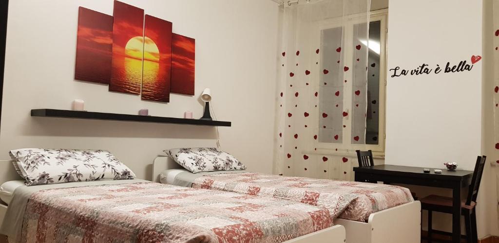 Postel nebo postele na pokoji v ubytování B&B SUPERFAST