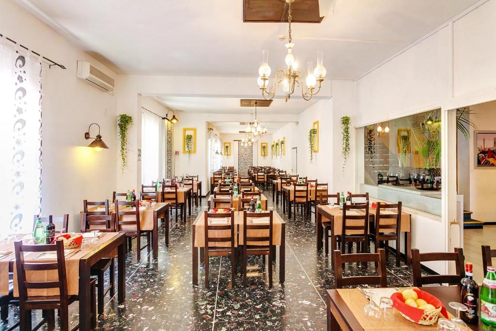 Restaurace v ubytování Hotel Canova
