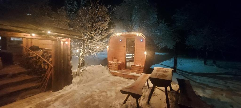 Apartament ANWAN v zimě