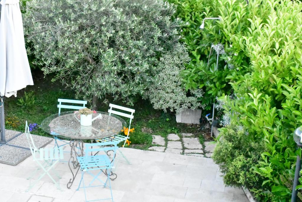 A garden outside I trulli del fattore