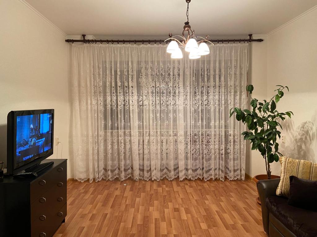 TV a/nebo společenská místnost v ubytování Apartments Anna