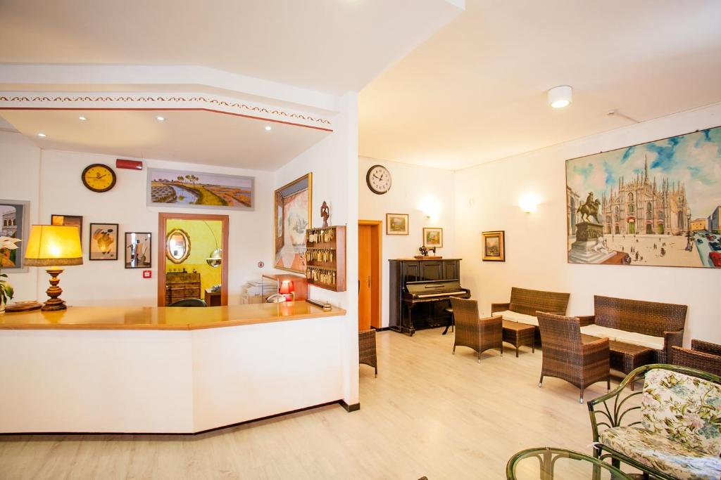 Posezení v ubytování Hotel Canova