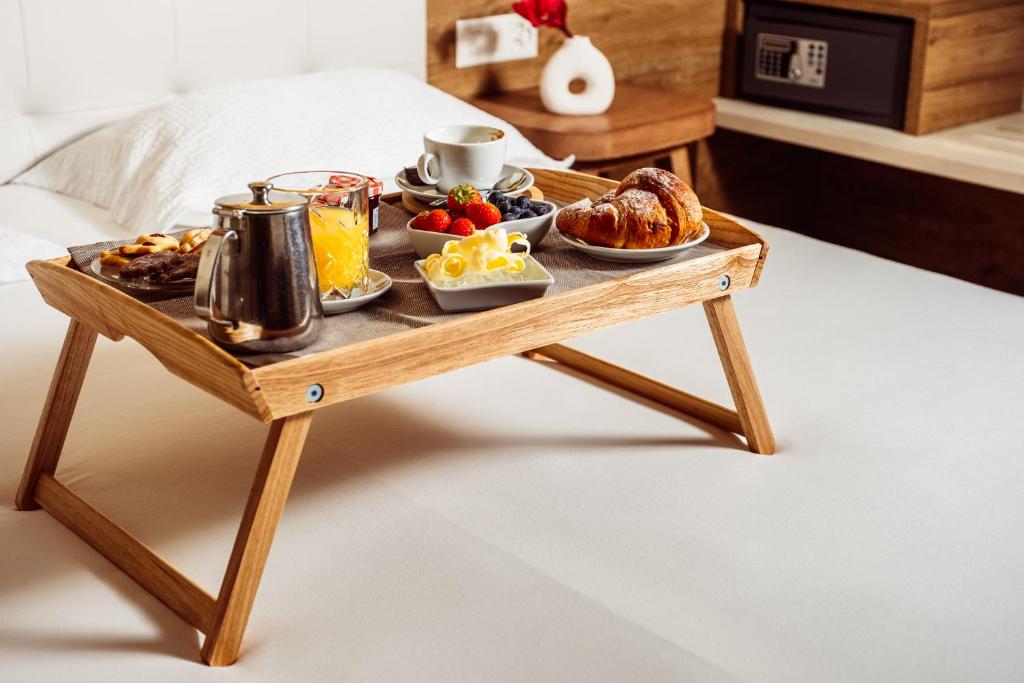 Eten bij of ergens in de buurt van het hotel

