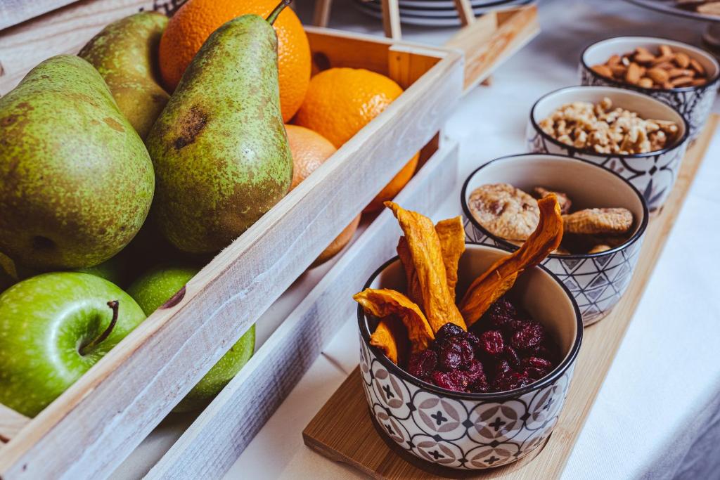 Eten bij of ergens in de buurt van het hotel

