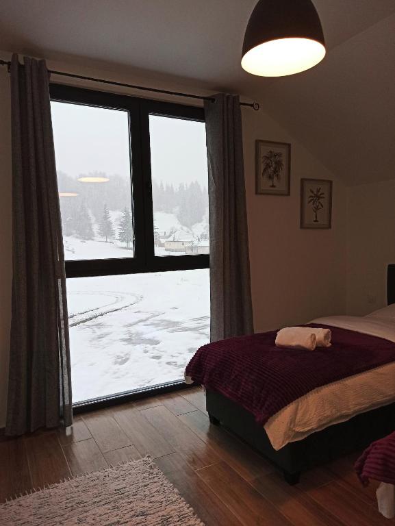 Postel nebo postele na pokoji v ubytování House For Rest VIN