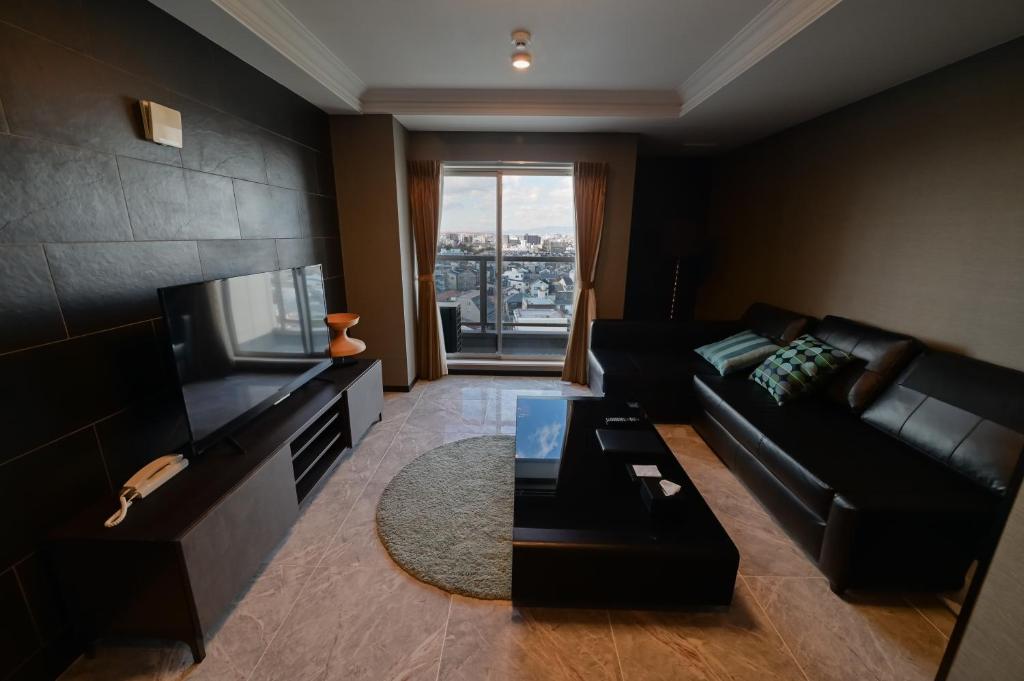 Posezení v ubytování HOTEL STATE TENNOJI