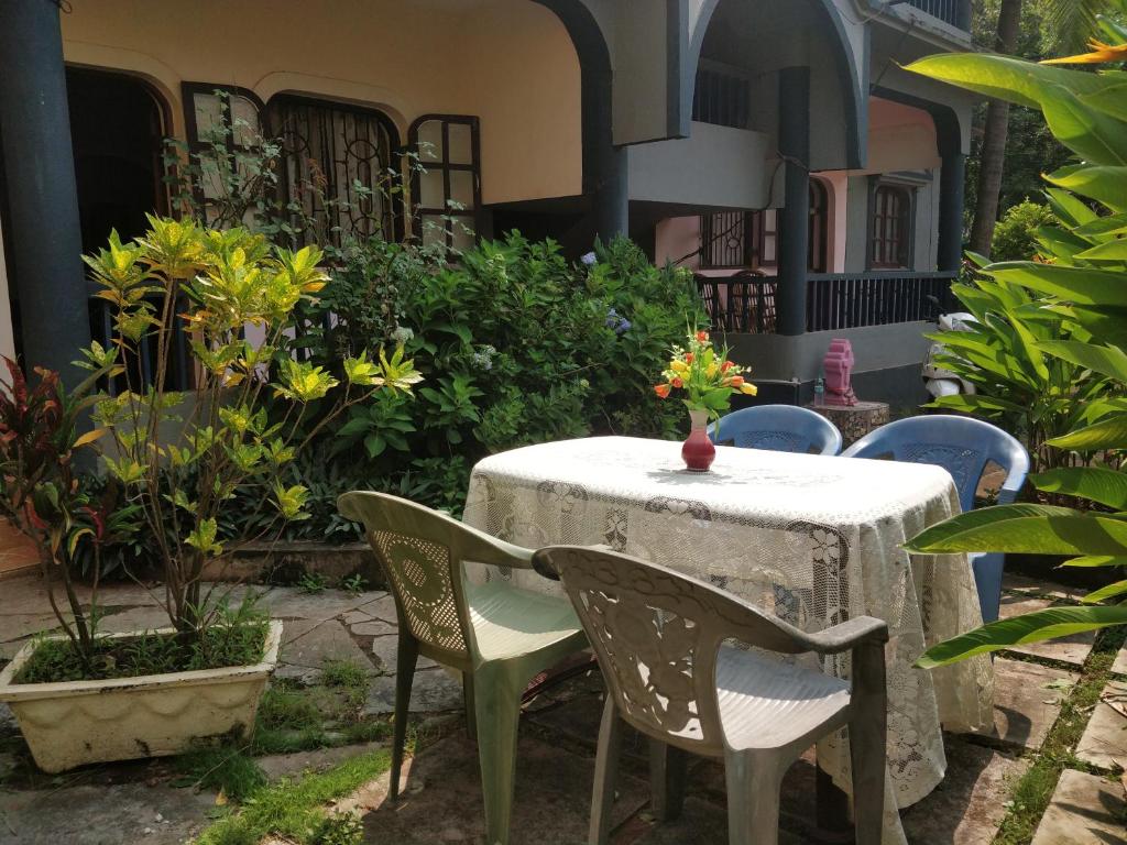 Zahrada ubytování Koito-House calangute guest house