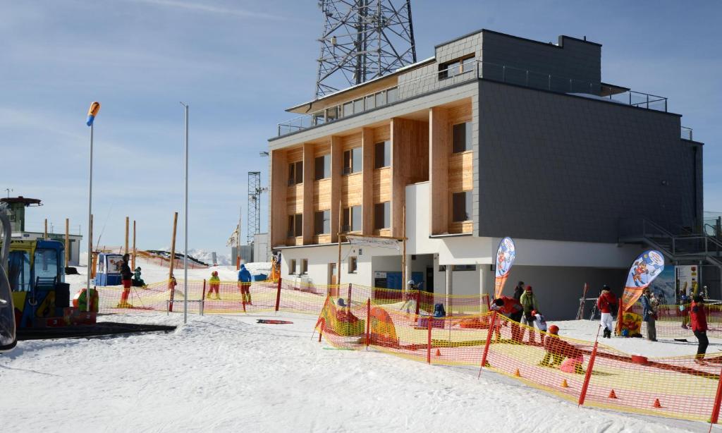 Venet Gipfelhütte v zime