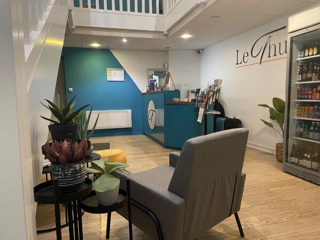 Hôtel Le Thurot- Dijon Centre Gare - Resim 14