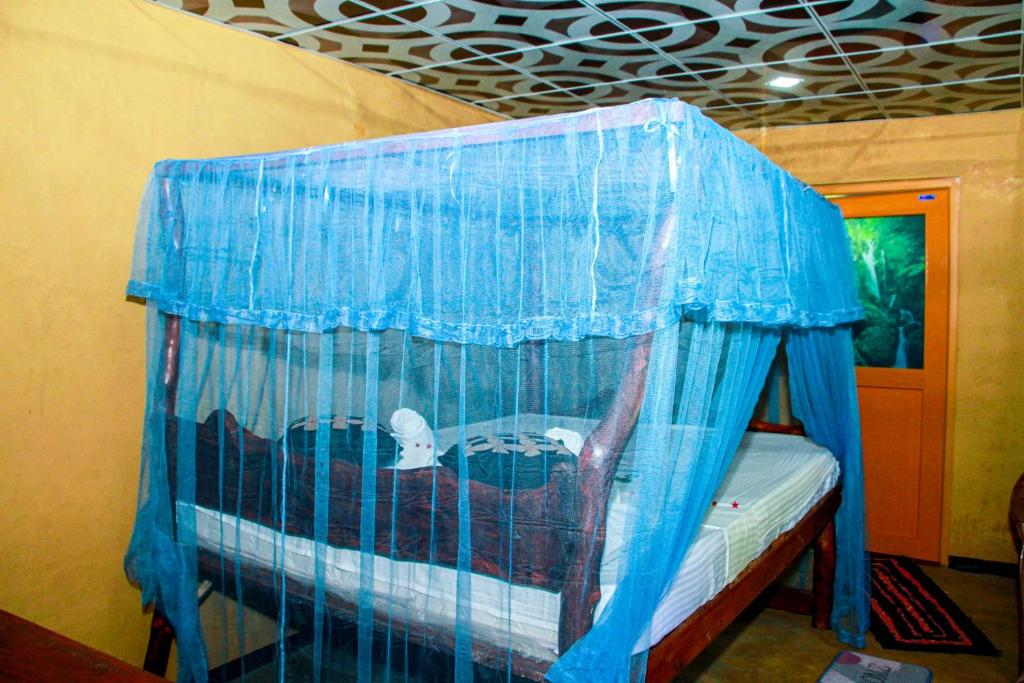 Postel nebo postele na pokoji v ubytování Relax Nature Villa