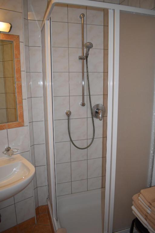 Kúpeľňa v ubytovaní Adamsberg