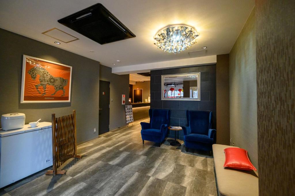 Posezení v ubytování HOTEL STATE TENNOJI