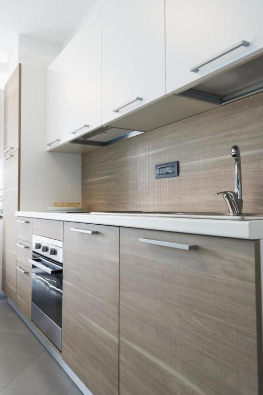 Kuchyňa alebo kuchynka v ubytovaní Apartment Bovisa Politecnico