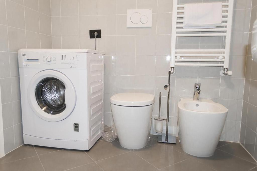 Kúpeľňa v ubytovaní Apartment Bovisa Politecnico