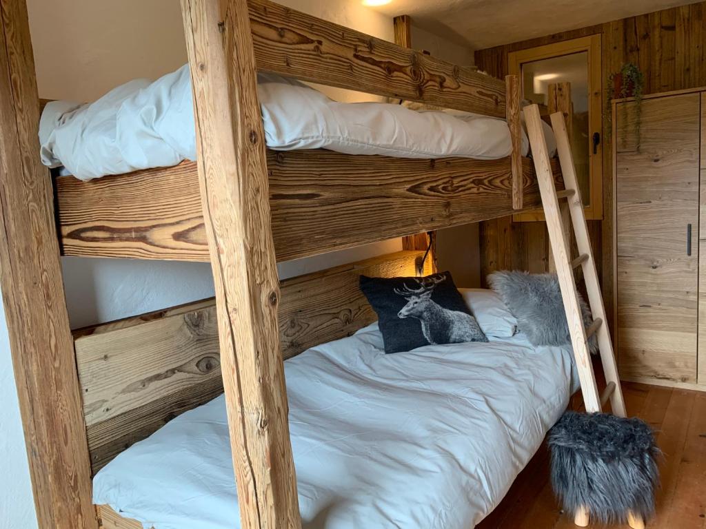 Postel nebo postele na pokoji v ubytování Chalet Apart Hansler