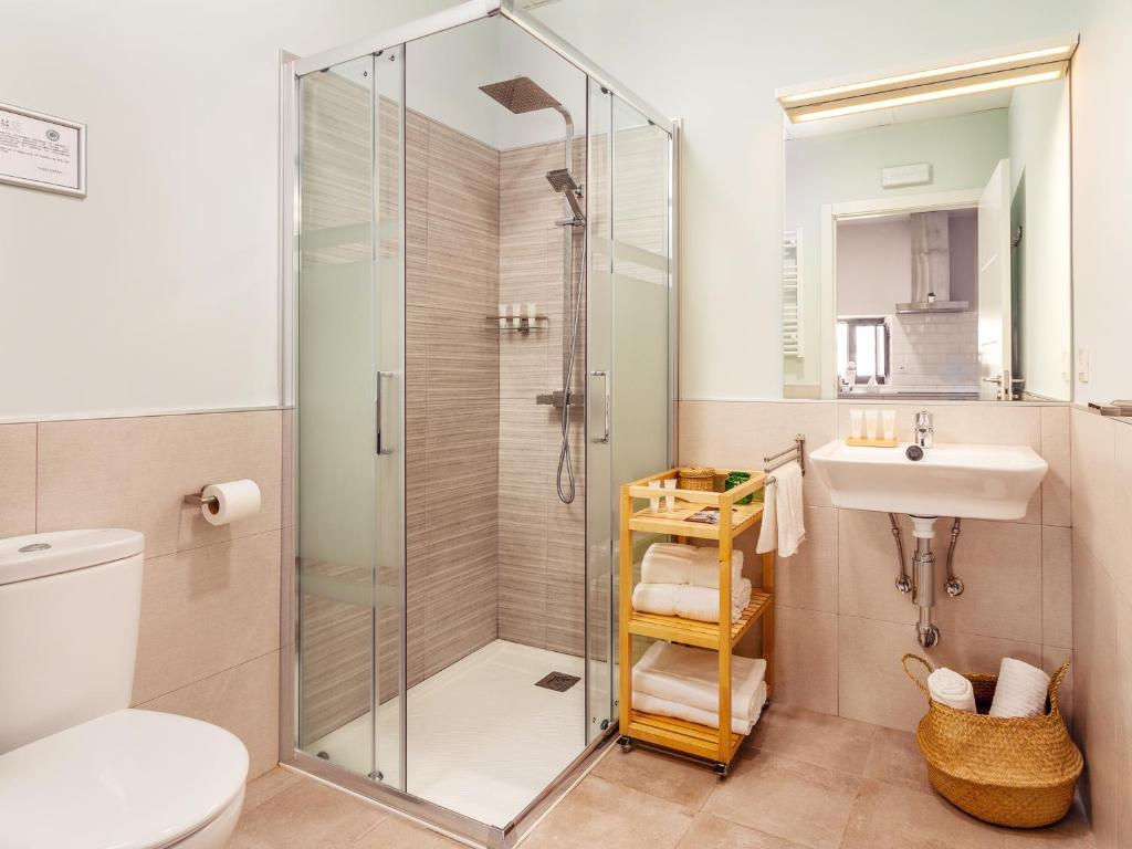 Kúpeľňa v ubytovaní Apartamentos Plaza Mayor 35