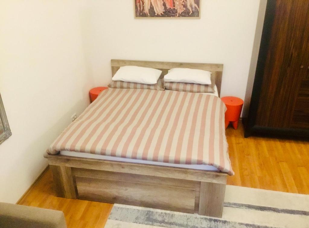 Posteľ alebo postele v izbe v ubytovaní Zamoyskiego
