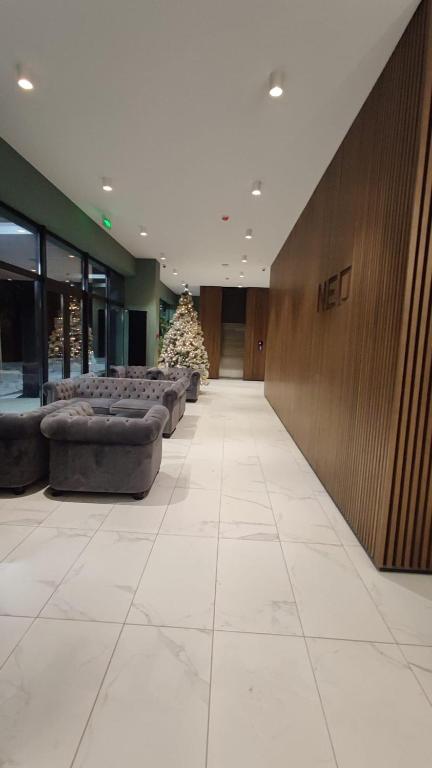 Posezení v ubytování New Gudauri Neo Apartment 306