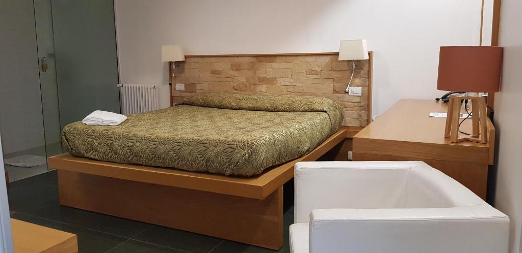 Postel nebo postele na pokoji v ubytování Dal Patricano