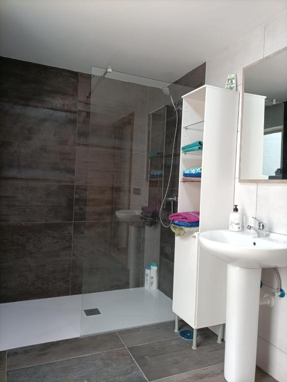 Koupelna v ubytování Apartment Taliarte 36