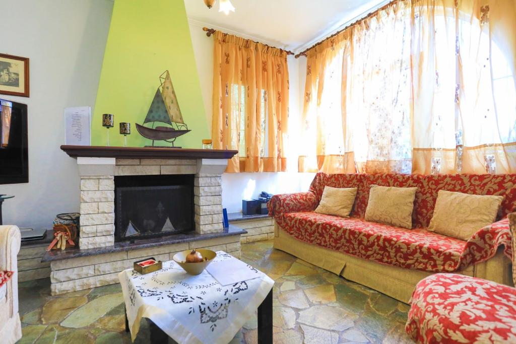 Część wypoczynkowa w obiekcie Villa Joanna