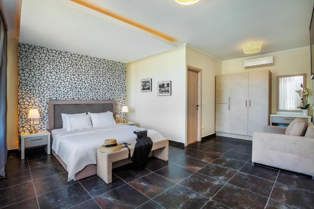 Posteľ alebo postele v izbe v ubytovaní Sunny Villa Grande