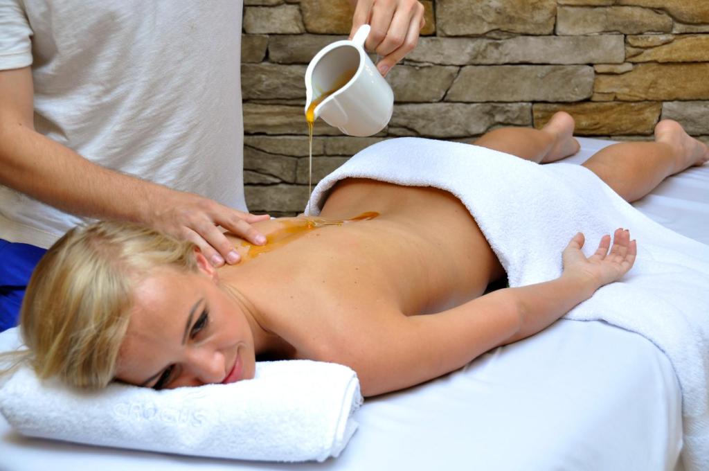 Lázně a/nebo wellness v ubytování Hotel CROCUS