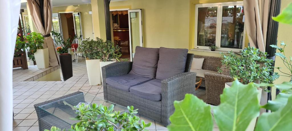 Posezení v ubytování Hotel Beppe