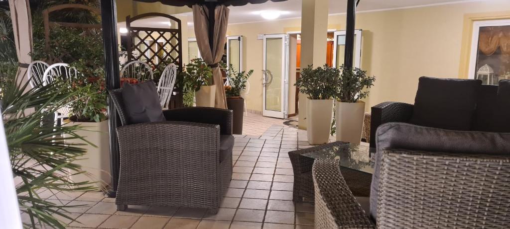 Posezení v ubytování Hotel Beppe