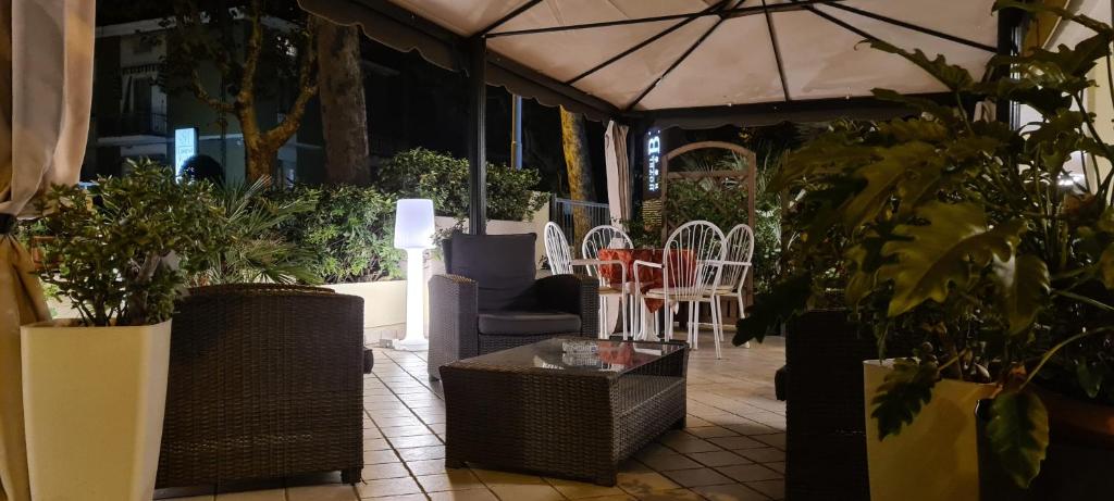 Posezení v ubytování Hotel Beppe