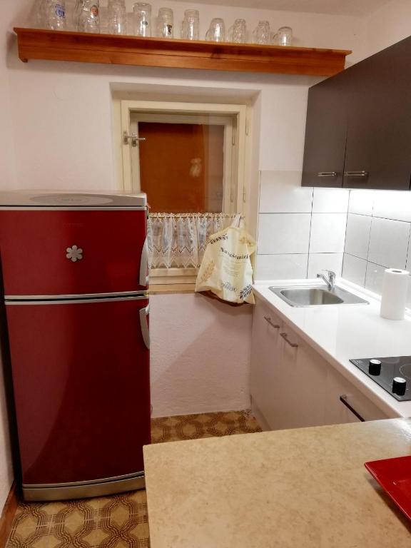 Kuchyň nebo kuchyňský kout v ubytování House Nordika