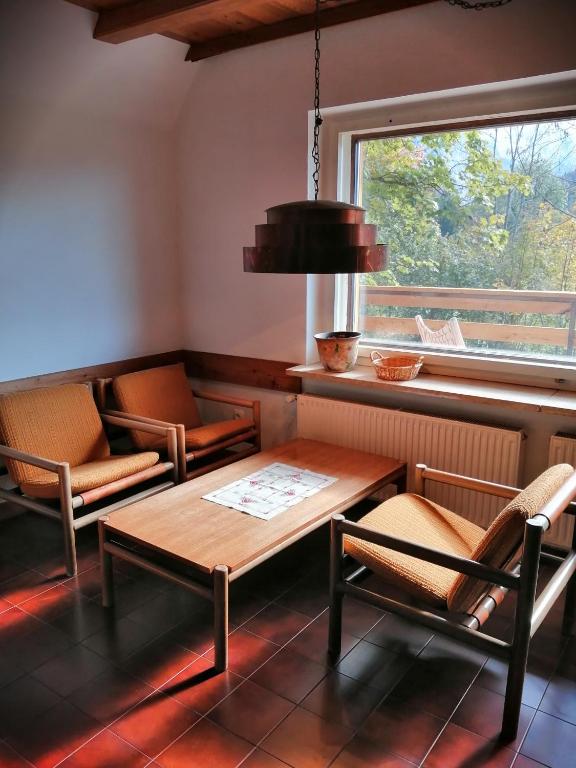 Posezení v ubytování House Nordika