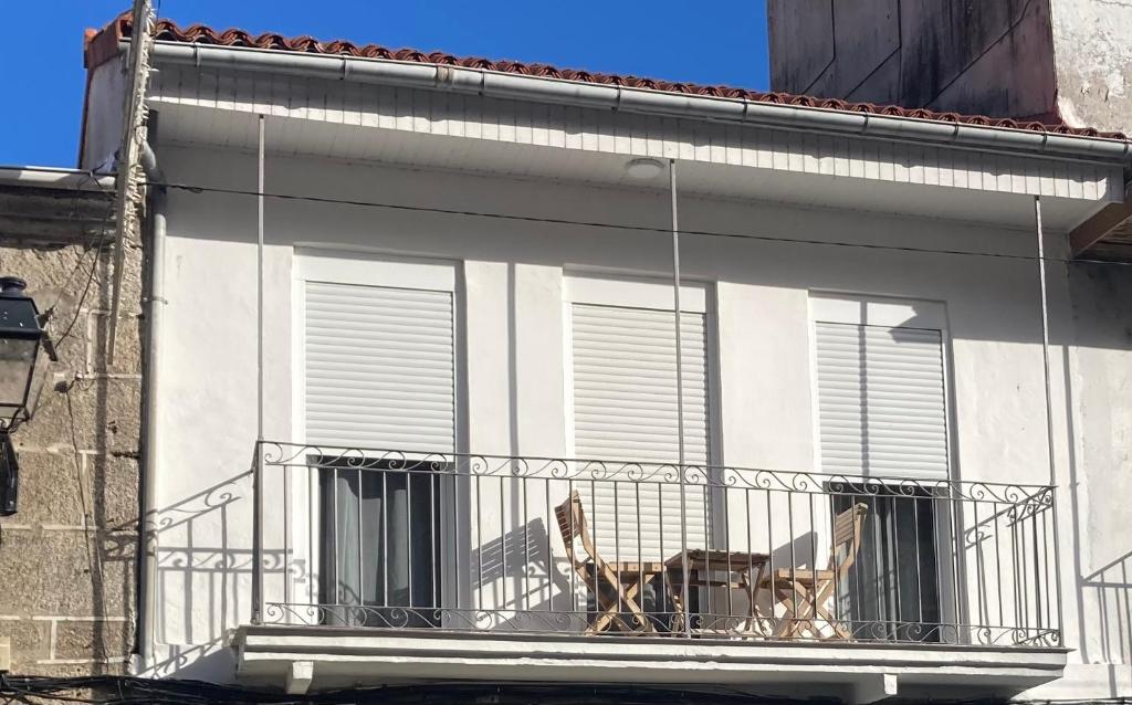 Balkón nebo terasa v ubytování A casa de Mateo