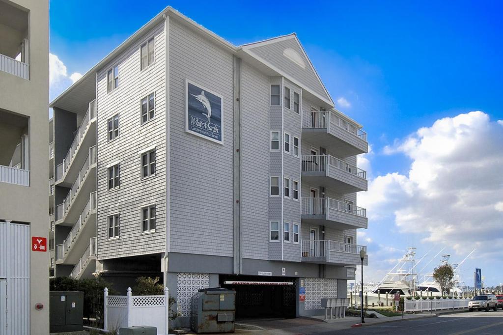 Budynek, w którym mieści się apartament