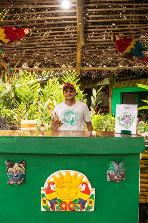 Hosté ubytování La Palapa Hut Nature Hostel