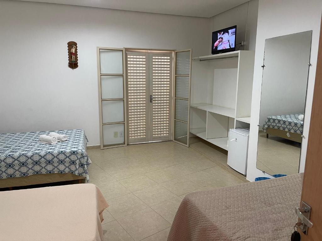 Postel nebo postele na pokoji v ubytování Pousada Xero