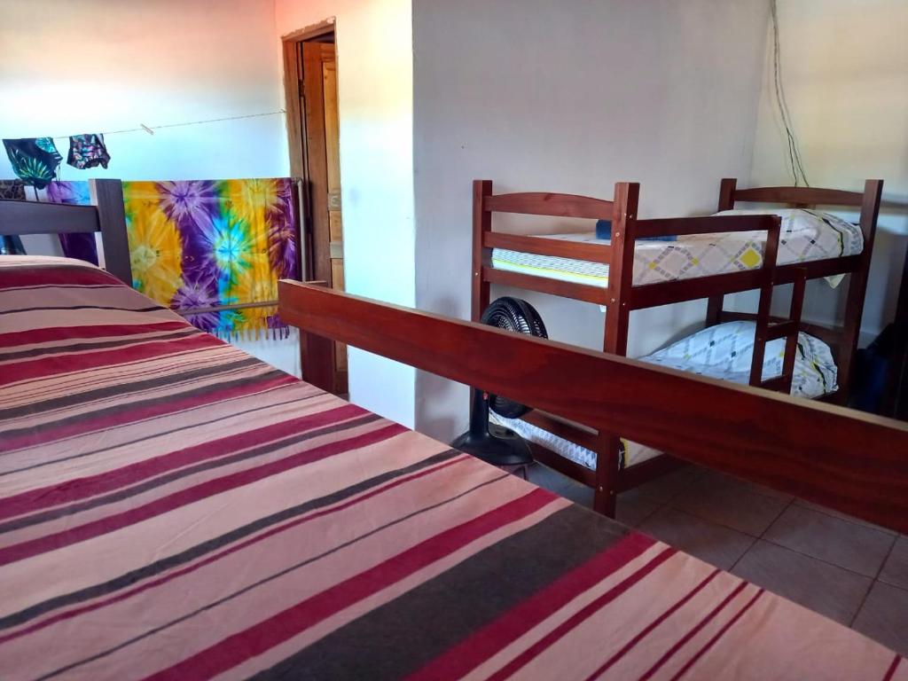 Postel nebo postele na pokoji v ubytování Tranquilandia Hostel