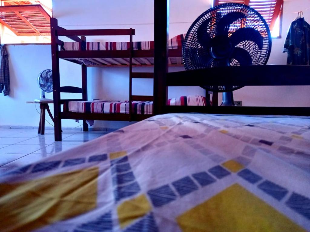 Postel nebo postele na pokoji v ubytování Tranquilandia Hostel