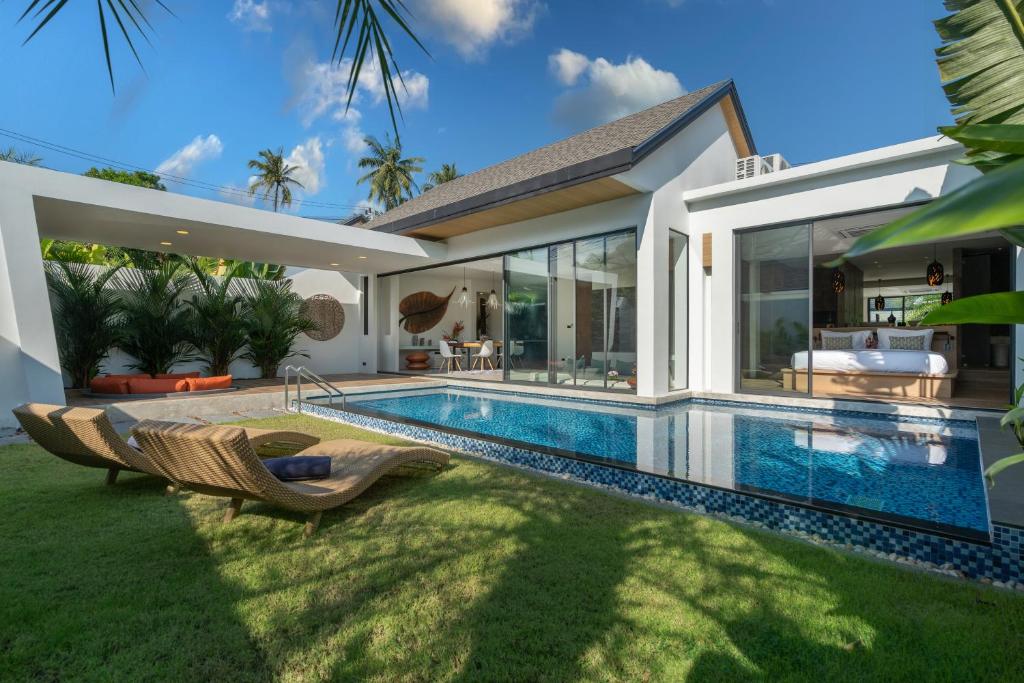 Bazén v ubytování Labriz Ocean Villa - Tropical Modern Living nebo v jeho okolí