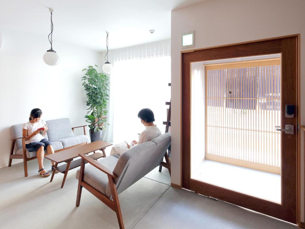 Posezení v ubytování Hostel Sui Kyoto