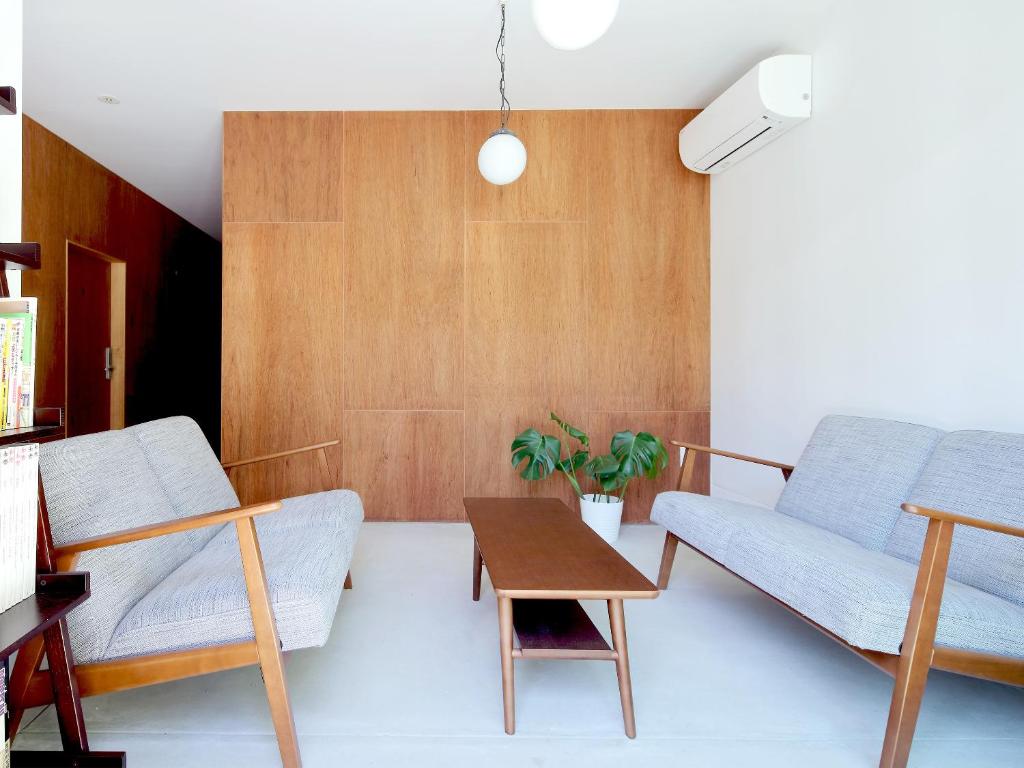 Posezení v ubytování Hostel Sui Kyoto