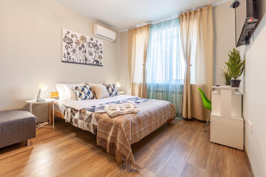 Уютные Апартаменты RentPlaza с видом на волгу
