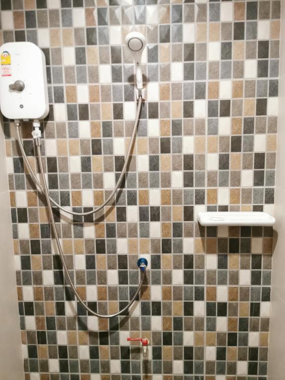 Koupelna v ubytování Sida Hostel